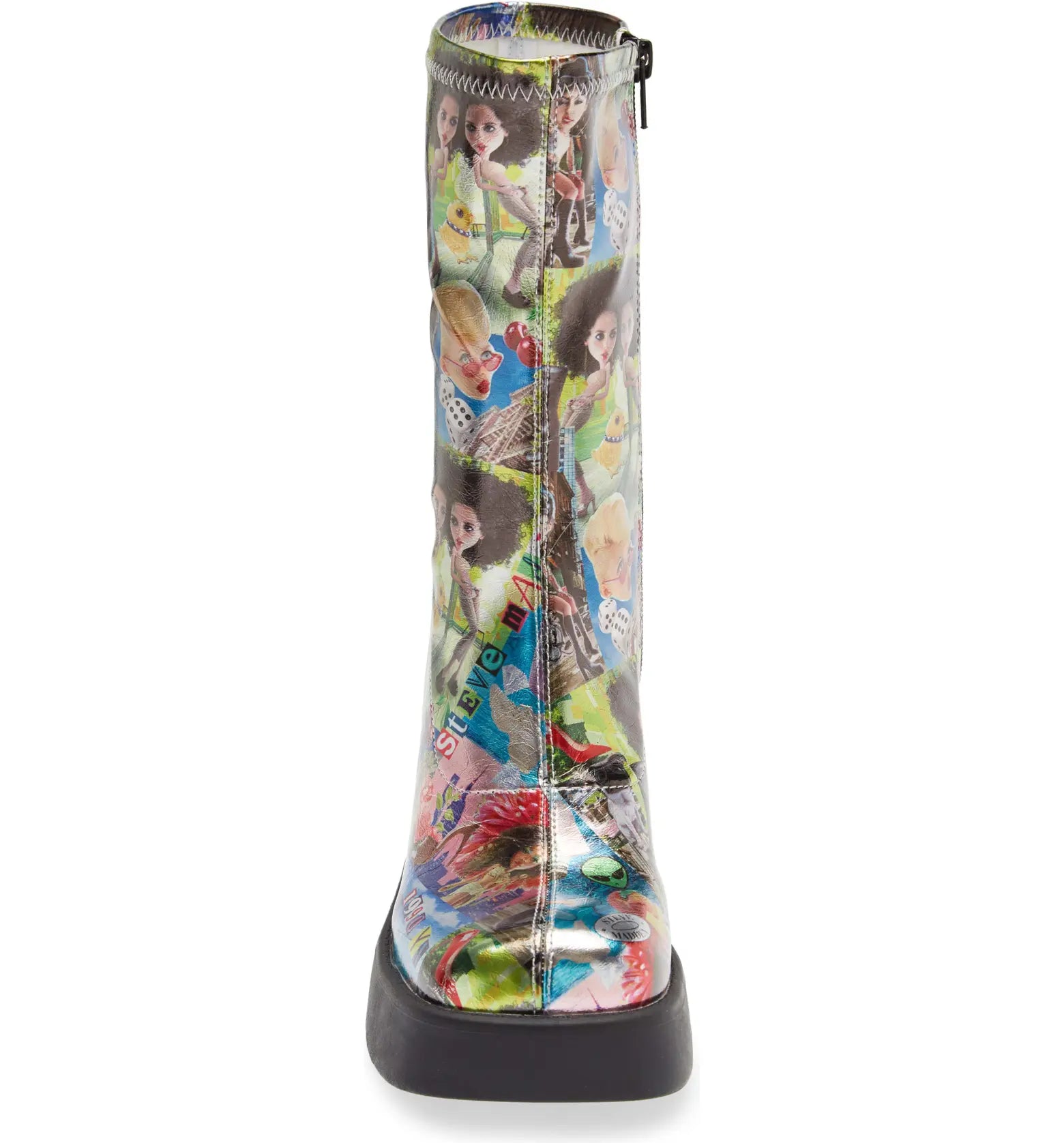 Steve Madden Klayton Boot Comic Print