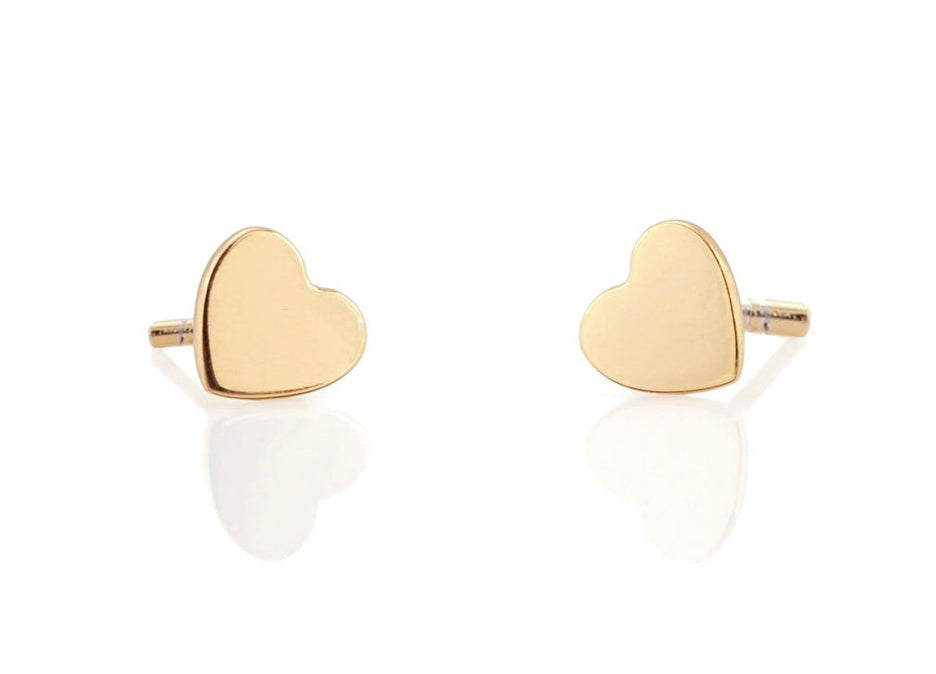 Kris Nations Heart Stud Earrings