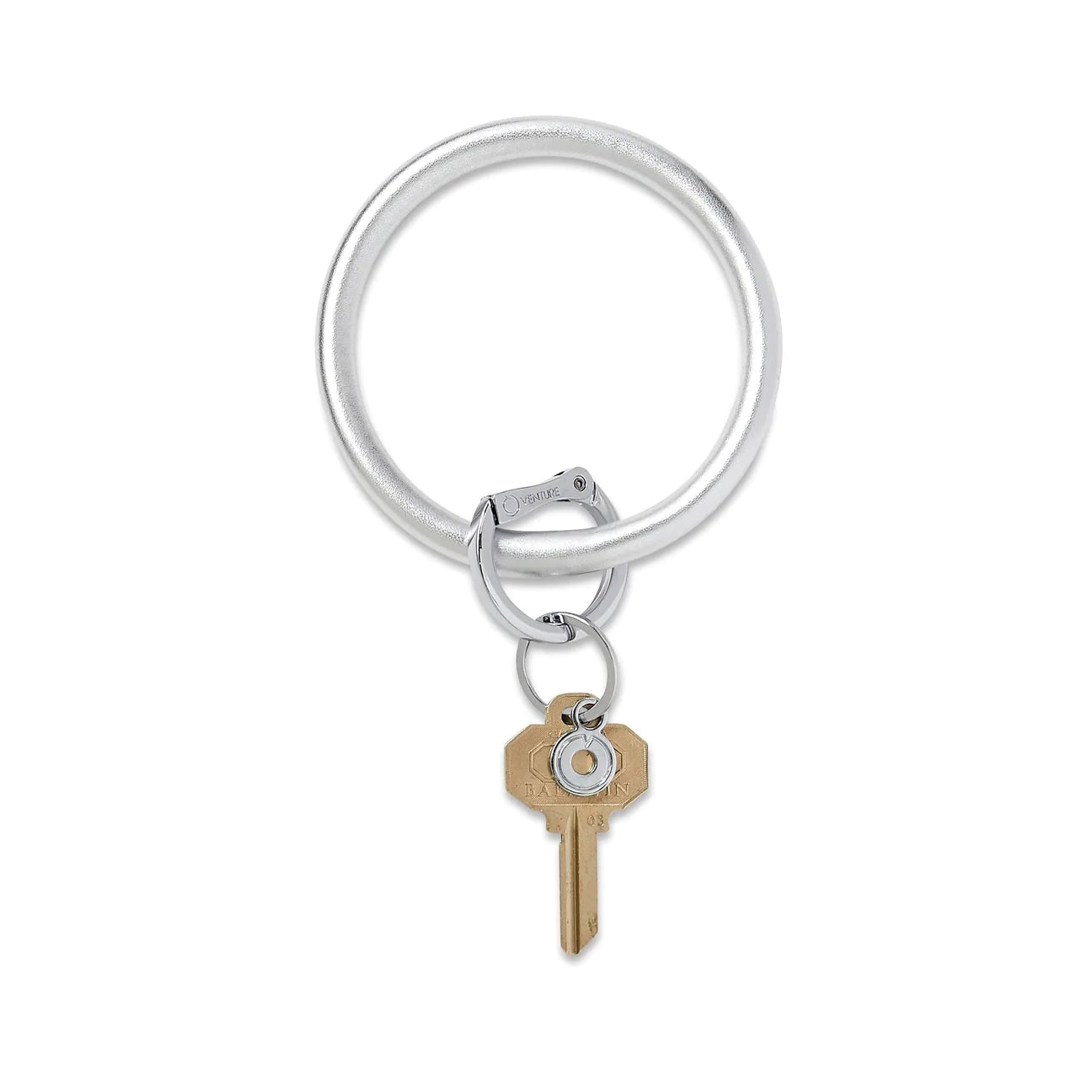 Oventure Quicksilver Leather Big O® Key Ring