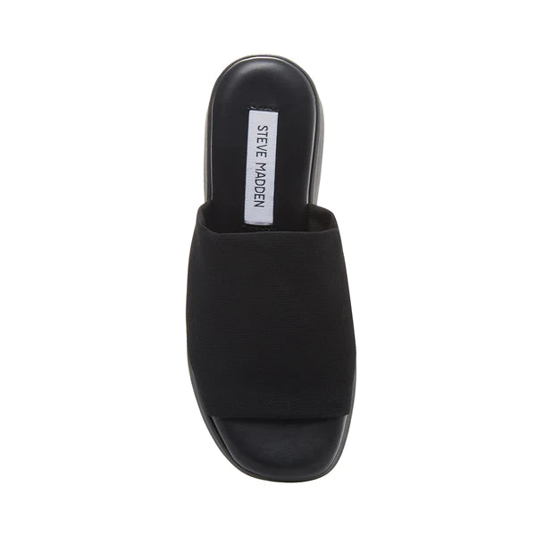Steve Madden Slinky 30 Black Sandal