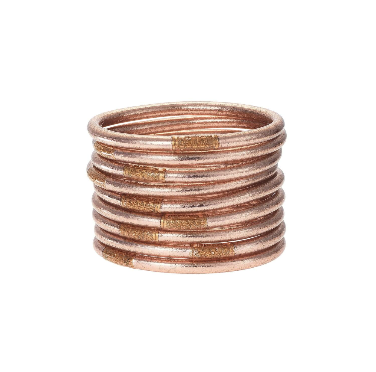 BuDhaGirl Rose Gold All Weather Bangles