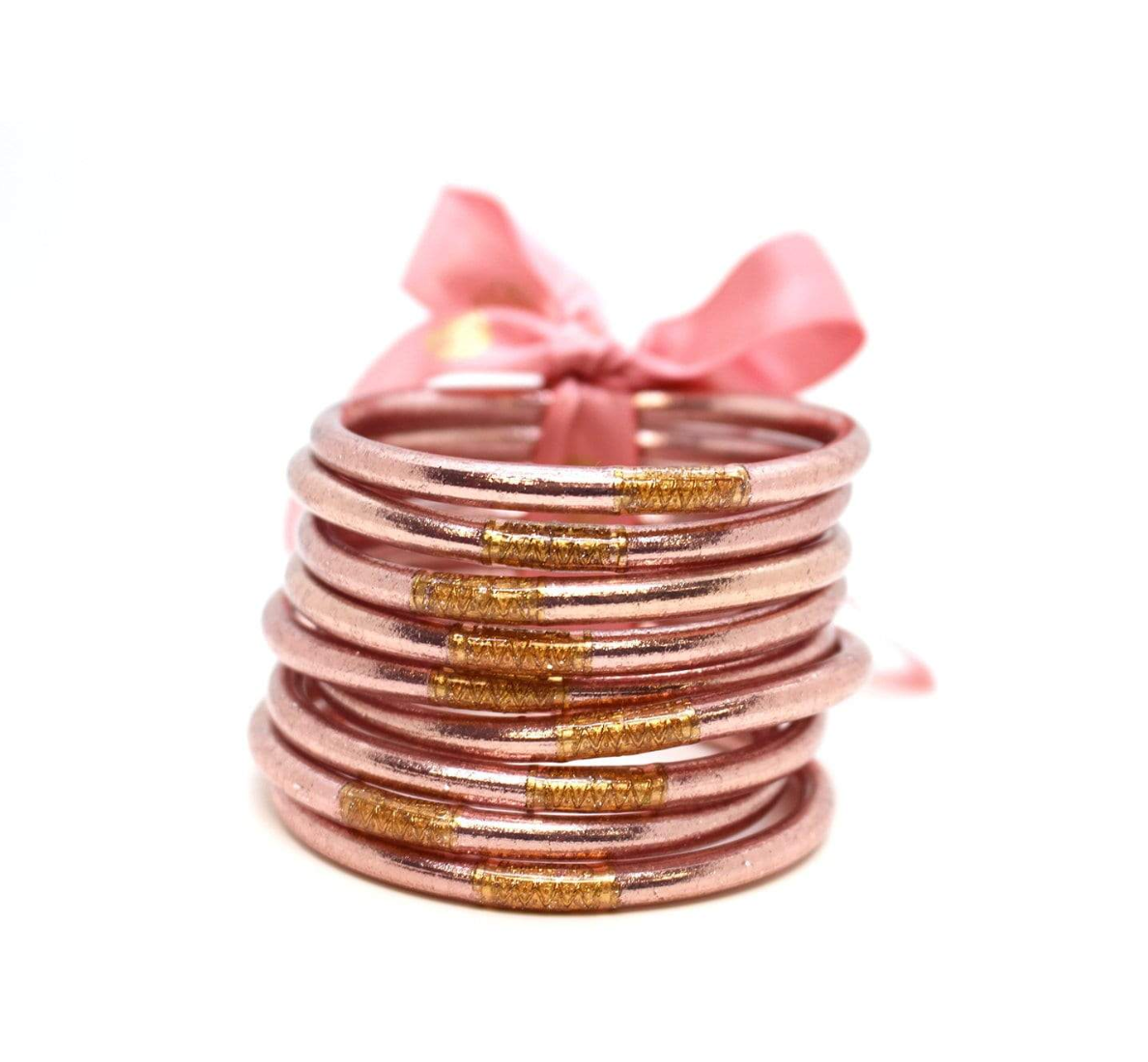 BuDhaGirl Rose Gold All Weather Bangles