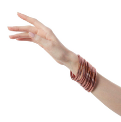 BuDhaGirl Rose Gold All Weather Bangles