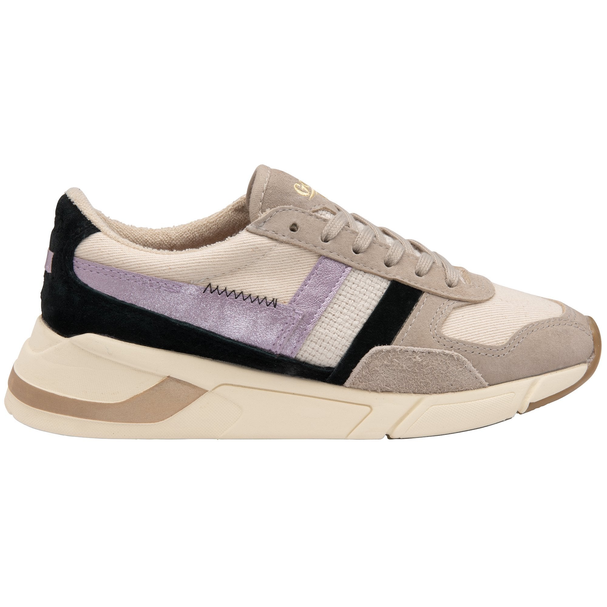 Gola Eclipse Mode Sneakers Wheat/Feather Grey/Lilac