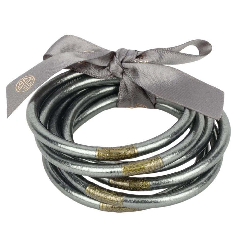 BuDhaGirl Graphite All Weather Bangles