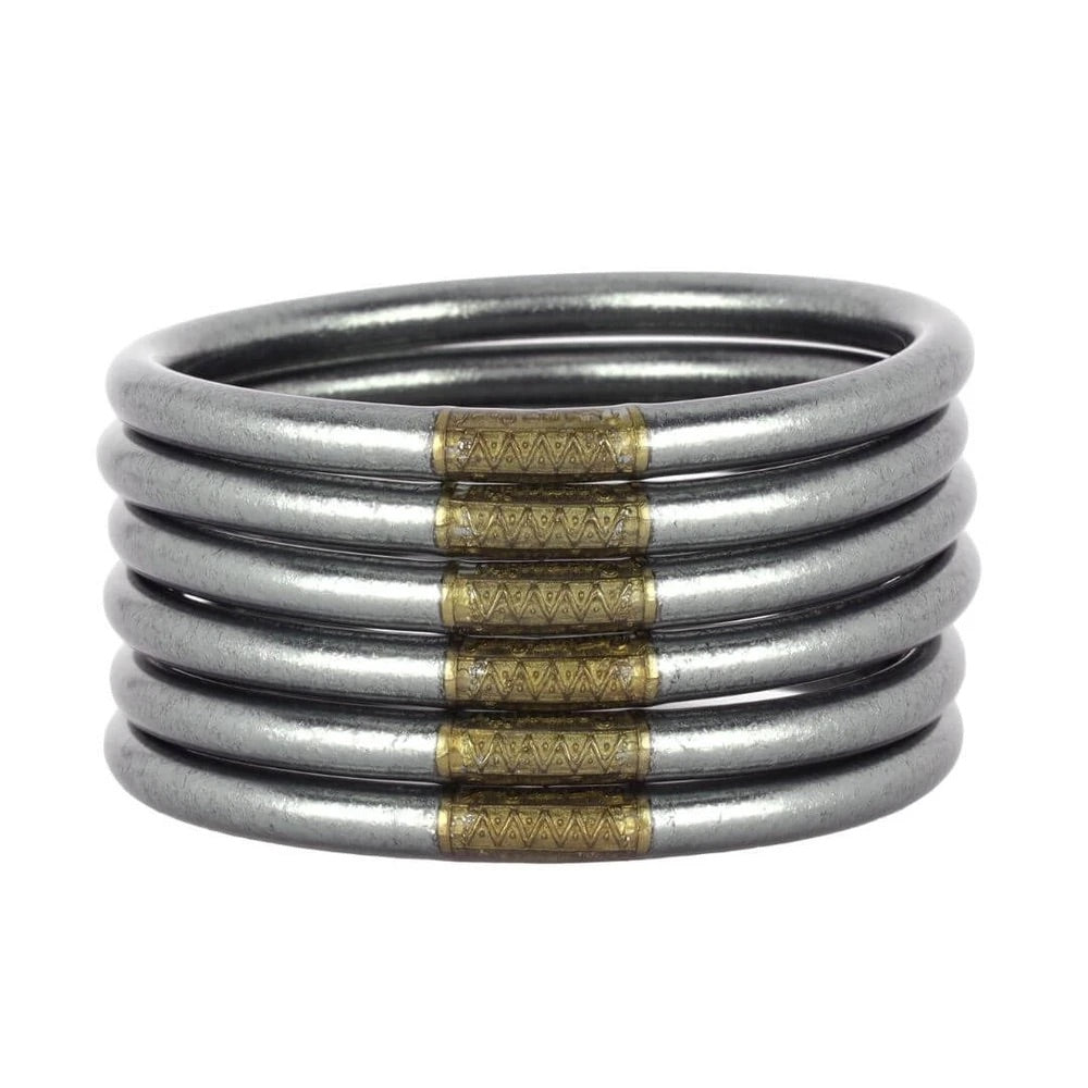 BuDhaGirl Graphite All Weather Bangles