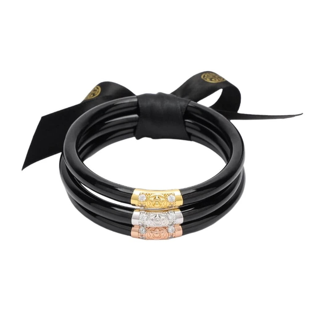 BuDhaGirl Black Three Kings All Weather Bangles