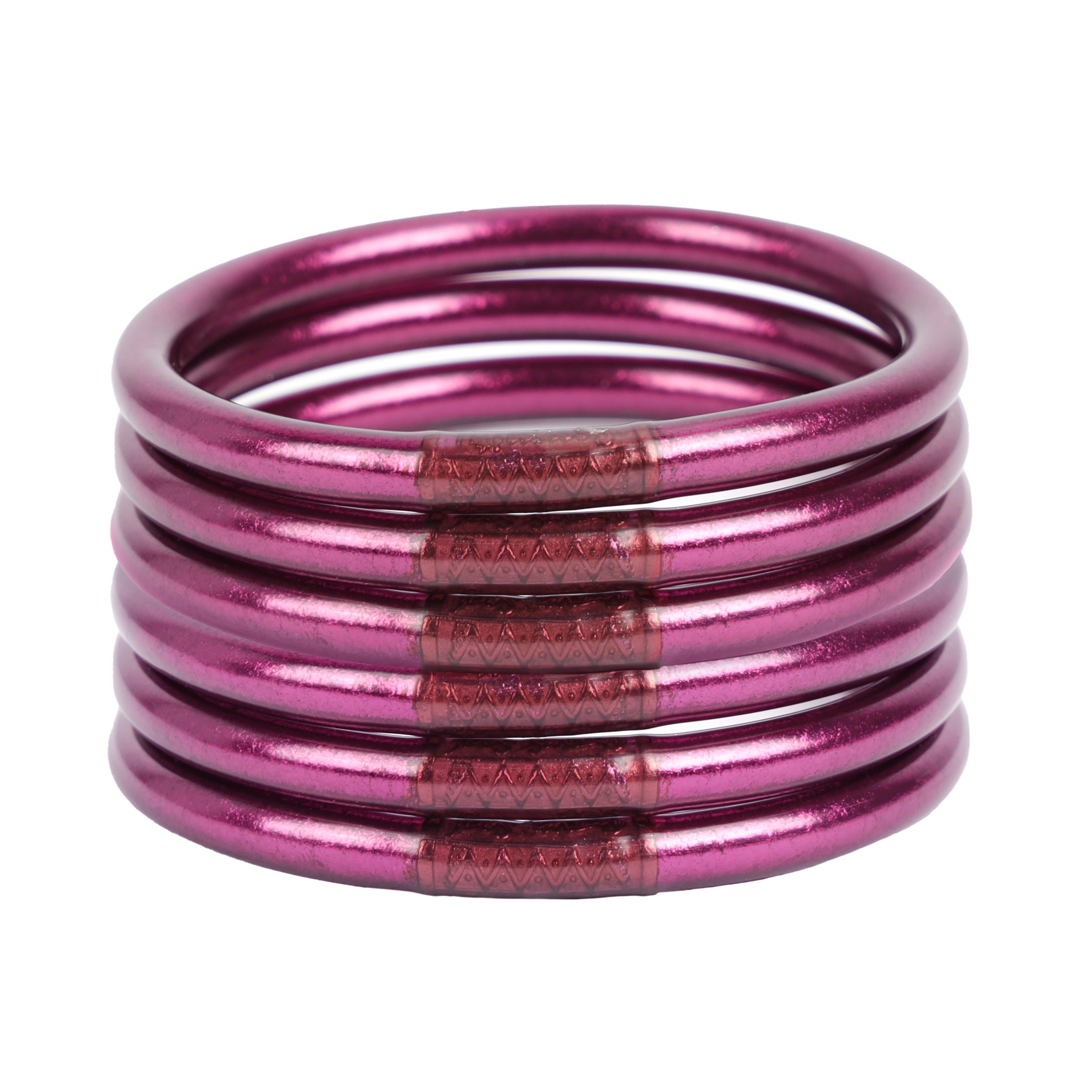 BuDhaGirl Amethyst All Weather Bangles